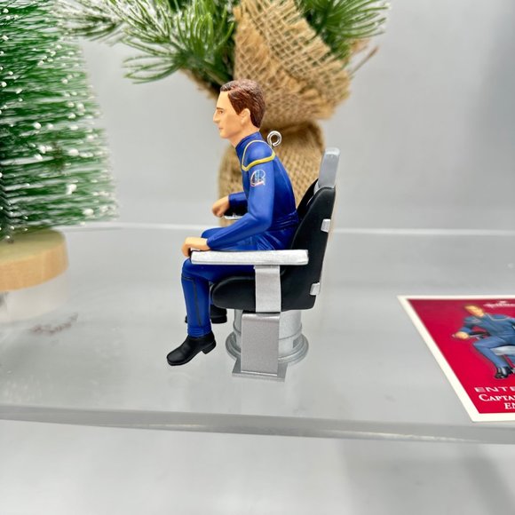 Hallmark Keepsake Ornament Captain Jonathan Archer Star Trek Enterprise NX-01 - Picture 7 of 9